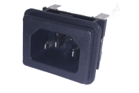 IEC C14 POWER ENTRY SOCKET +FUSE HOLDER