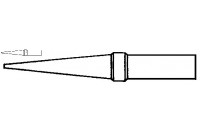 Weller Spere Tip 4ETSL-1 0,4mm