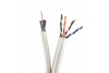 RG59+CAT6 UTP Yhdistelmäkaapeli 20m