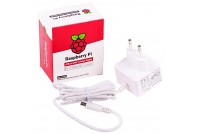 Raspberry Pi 4 POWER SUPPLY, 5.1V 3A, white