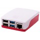 Raspberry Pi 4 PLASTIC ENCLOSURE REDWHITE