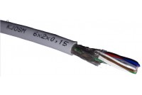 DATA CABLE SHIELDED 6x 2x0,15mm2 1m