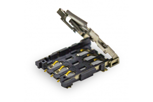 Nano SIM socket, Hinge Type, 6 Pin