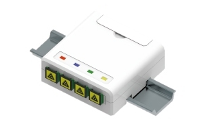 DIN RAIL TYPE OPTIC TERMINAL BOX 80*80*29mm