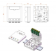 DIN RAIL TYPE OPTIC TERMINAL BOX 80*80*29mm