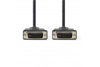 DVI-I 24+5-Pin Cable Dual Link Male 2m