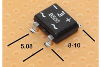 DIODE BRIDGE 1,5A 500Vrms SMD