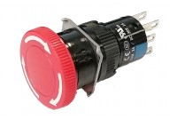 Emergency Stop Switch, DPDT 2A 250V