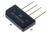 DIODE BRIDGE 5A 500Vrms