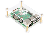 Joy-IT RASPBERRY PI 4 AKRYYLIKOTELO LÄPINÄKYVÄ