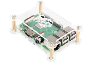 Joy-IT RASPBERRY PI AKRYYLIKOTELO LÄPINÄKYVÄ