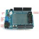 ARDUINO SHIELD RGB LED PANEL DRIVER 16X32