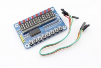 TM1638 8-DIGIT DIGITRON DISPLAY WITH BUTTONS