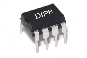 MIKROPIIRI OPAMP µA741 DIP8