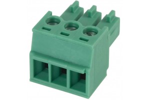 PLUGABLE TERMINAL BLOCK 3X 1,5MM2 R3,81