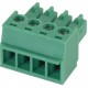 PLUGABLE TERMINAL BLOCK 4X 1,5MM2 R3,81