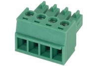 PLUGABLE TERMINAL BLOCK 4X 1,5MM2 R3,81