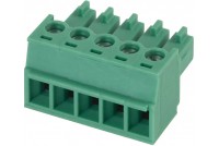 PLUGABLE TERMINAL BLOCK 5X 1,5MM2 R3,81