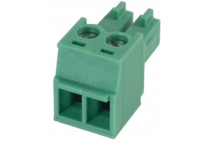 PLUGABLE TERMINAL BLOCK 2X 1,5MM2 R3,81