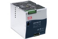 DIN-KISKOHAKKURI 960W 48VDC 20A 1-VAIHE