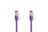 CAT6 VERKKOKAAPELI S/FTP 2m VIOLETTI
