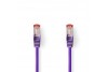 CAT6 VERKKOKAAPELI S/FTP 2m VIOLETTI