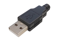 USB A MALE CONNECTOR WITH CASE