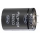 ELECTROLYTIC CAPACITOR 150µF 400V 25x35mm Snap-in R10