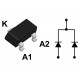 SIGNAALIDIODI-KAKSIKKO 0,25A 70V 6ns SOT23