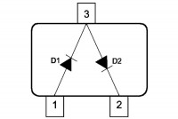 SIGNAALIDIODI-KAKSIKKO 0,6A 70V SOT23