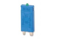 Green LED + diode module for FINDER relay sockets 24V