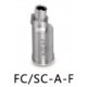 TC-29 FC/SC-A-F TEST SC/FC/APC BULKHEAD FEMALE CONNECTOR