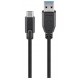 USB-3.0 KAAPELI A-UROS / C UROS 2,0m