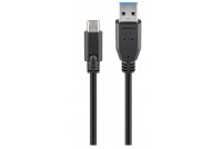 USB-3.0 KAAPELI A-UROS / C-UROS 2,0m