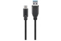 USB-3.0 KAAPELI A-UROS / C UROS 2,0m