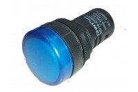 LED INDICATOR LIGHT Ø22mm 24V BLUE