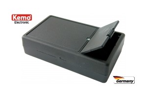 PLASTIC ENCLOSURE 102x61x26 black