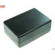 PLASTIC ENCLOSURE 72x50x28mm musta