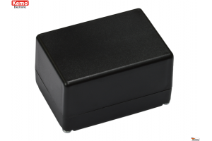 PLASTIC ENCLOSURE 72x50x42mm black