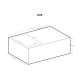 PLASTIC ENCLOSURE 104x62x30mm musta