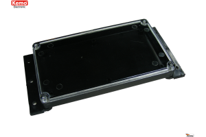 PLASTIC ENCLOSURE 120x70x15mm transparent