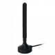 4G Antenna 116mm, 50mm mag base, SMA(M) 2500mm