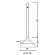 4G ANTENNI 116mm, 50mm magneettijalka, SMA(M) 2500mm