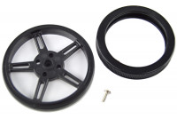 WHEEL FOR FS90R SERVO Ø60x8mm