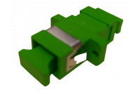 SC / APC simplex adapter, green Singlemode