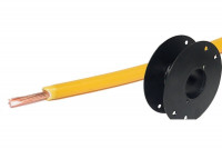 EQUIPMENT WIRE 1,00mm2 YELLOW 10m PACK