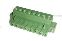 Terminal Block 7x5,08mm for wire + fixing screws