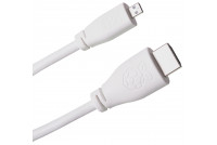 Raspberry Pi OFFICIAL HDMI CABLE 1m white