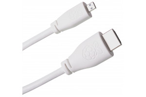 Raspberry Pi 4 official HDMI Cable 1m white