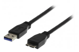 USB-3.0 CABLE A-MALE / microB MALE 1m